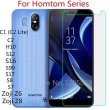 HomTom Zoji Z6 Z8 ガラス強化ガラス Homtom C2 C1 C2 Lite S99 S16 S12 HT10 S7 S17 S8 画面保護フィルムカバ(China)