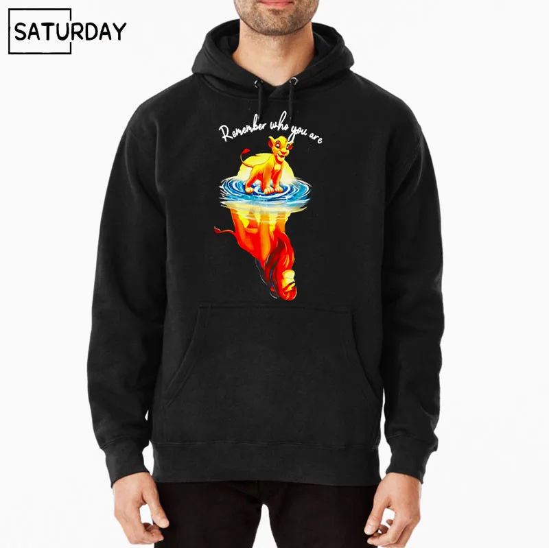 Men's The Lion King Hoodie Sweatshirt Women Harajuku Remember Who You Are Hooded Sweatshirts Hoodie Black Hoodie Streetwear
Men's The Lion King Hoodie Sweatshirt Women Harajuku Remember Who You Are Hooded Sweatshirts Hoodie Black Hoodie Streetwear