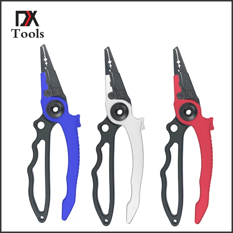 Aluminum Alloy Fishing Pliers With Self-locking Latch Fishing Line Cutter High Quality Fish Hook Remover Tools
Aluminum Alloy Fishing Pliers With Self-locking Latch Fishing Line Cutter High Quality Fish Hook Remover Tools