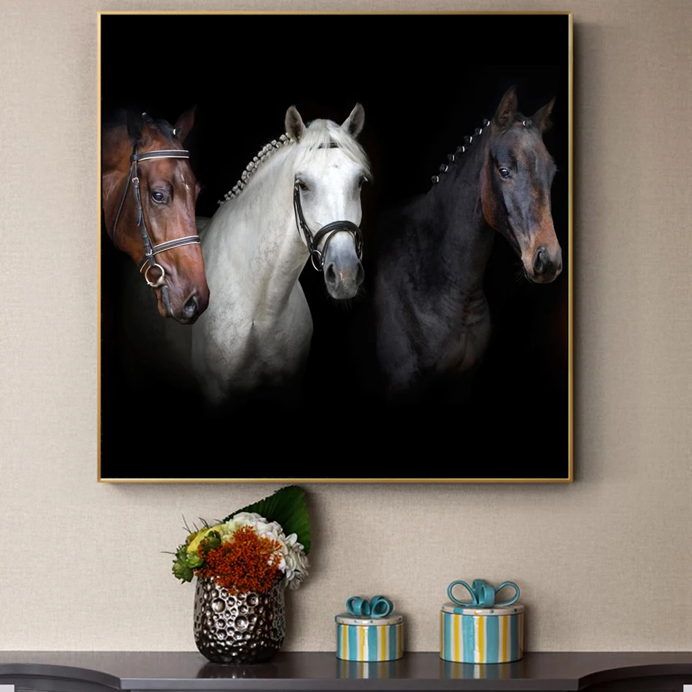 Black And White Horses Posters And Prints Modern Animals Canvas Paintings On The Wall Art Canvas Pictures For Living Room Decor
Black And White Horses Posters And Prints Modern Animals Canvas Paintings On The Wall Art Canvas Pictures For Living Room Decor