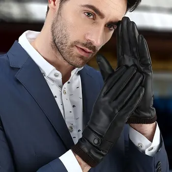 Hot Men's Luxurious Leather Winter Driving Warm Gloves High Quality Winter Mittens Keep Warm Touch Screen Windproof Driving
Hot Men's Luxurious Leather Winter Driving Warm Gloves High Quality Winter Mittens Keep Warm Touch Screen Windproof Driving
