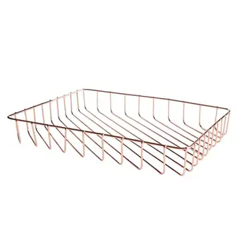 1 Pcs Storage Basket Metal Multifunction Hollow out Sundries Basket Container Organizer
1 Pcs Storage Basket Metal Multifunction Hollow out Sundries Basket Container Organizer