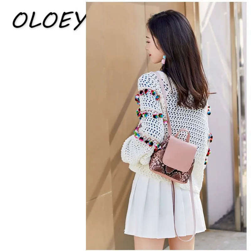 Women Snake Mini Backpacks For Female PU Leather Bags Casual Shoulder Crossbody Bucket Bags Coins Phone Purse#
Women Snake Mini Backpacks For Female PU Leather Bags Casual Shoulder Crossbody Bucket Bags Coins Phone Purse#