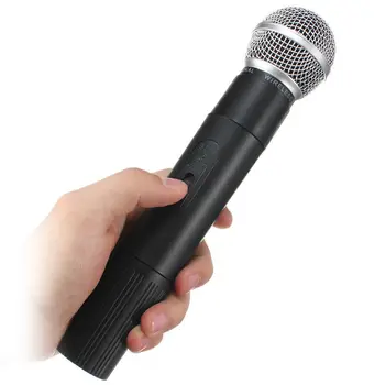 Fashion Dual Channels VHF Handheld Cordless Wireless Microphone Mic Receiver System New Hot Sal
Fashion Dual Channels VHF Handheld Cordless Wireless Microphone Mic Receiver System New Hot Sal