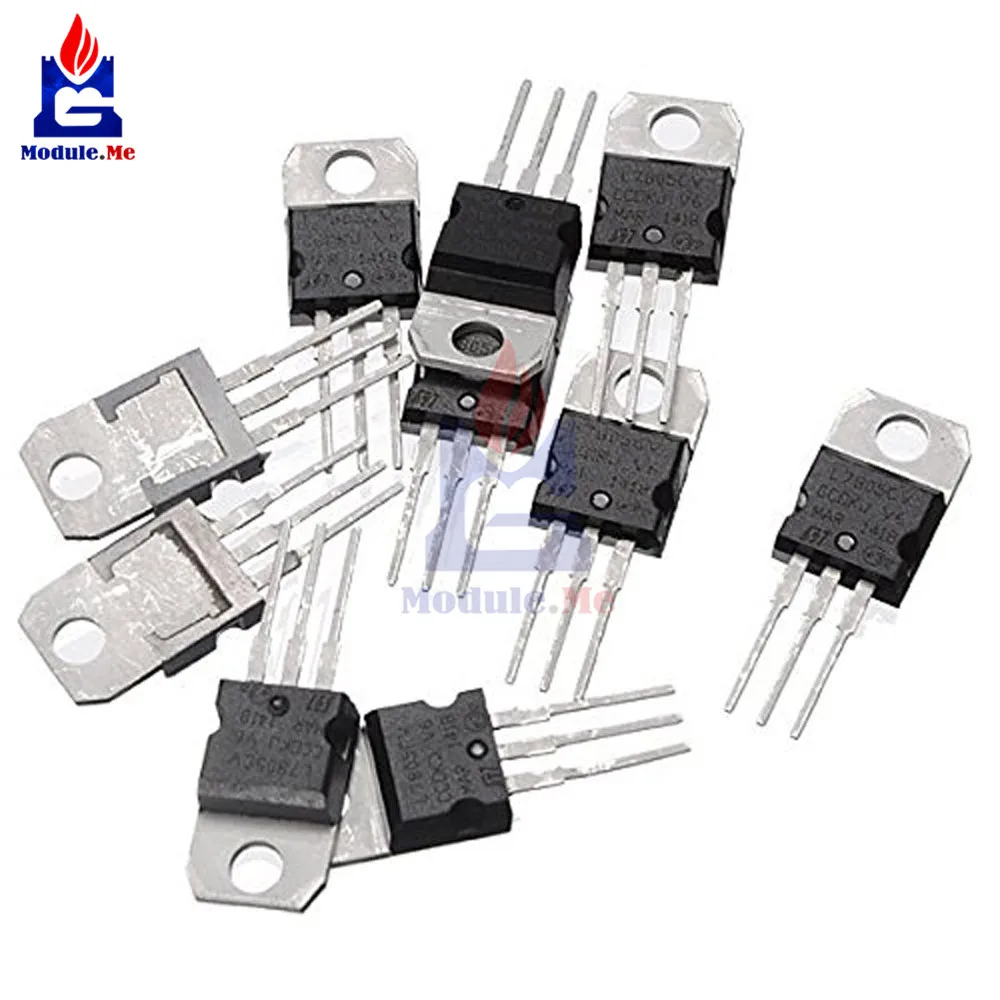 10 PCS/Lot IC Chips Transistor L7805CV Three Terminal Regulator TO-220 Transistors IC Chips LM7805 IC Voltage Regulator
10 PCS/Lot IC Chips Transistor L7805CV Three Terminal Regulator TO-220 Transistors IC Chips LM7805 IC Voltage Regulator