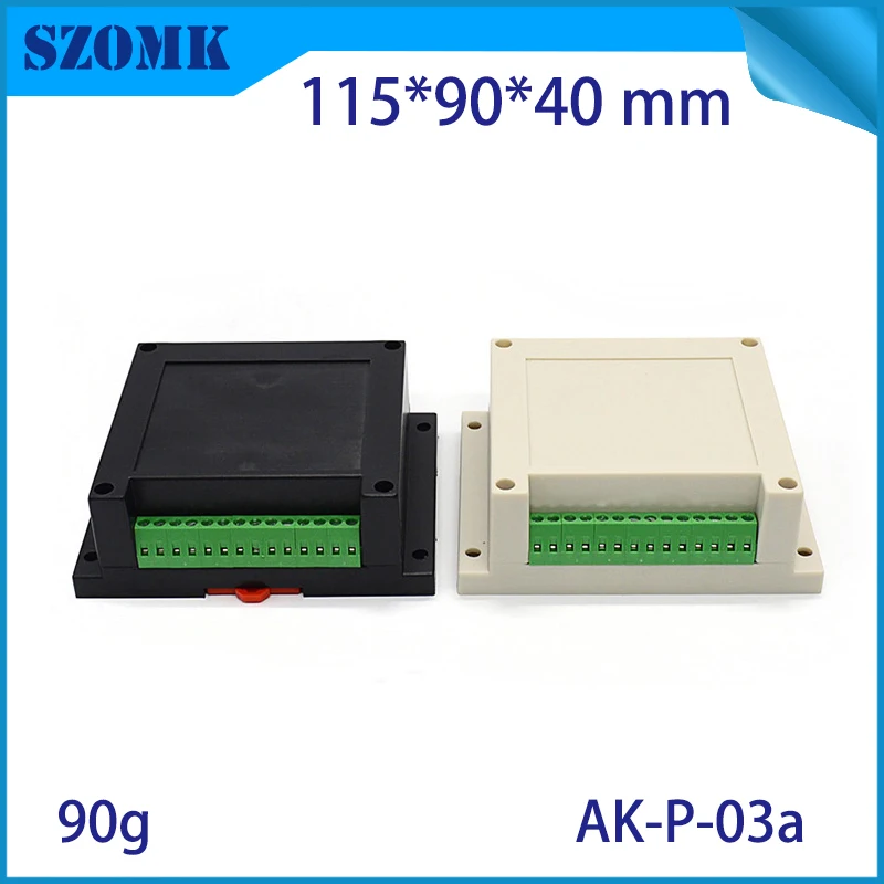 4 pcs/lot instrument din rail new arrived abs plastic electronics diy enclosures for pcb design 115*90*40mm case +clips +screws
4 pcs/lot instrument din rail new arrived abs plastic electronics diy enclosures for pcb design 115*90*40mm case +clips +screws