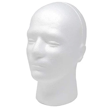White Foam Head Model Stand Model Styrofoam Male Wig Display Mannequin Head wig display head
White Foam Head Model Stand Model Styrofoam Male Wig Display Mannequin Head wig display head