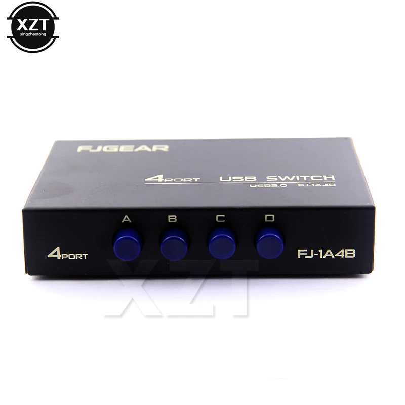 1PCS USB 2.0 Switcher Selector Box 4 Ports Hub Sharing Switch Adapter computer For PC Scanner Printer 4 In 1 Out Sharing high
1PCS USB 2.0 Switcher Selector Box 4 Ports Hub Sharing Switch Adapter computer For PC Scanner Printer 4 In 1 Out Sharing high