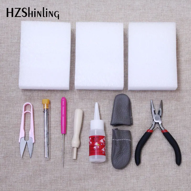 17 pcs/set Needle Felting Tools Felt Kit with Needle Craft Kit Mat Awl Wool Felting Accessories Tools Felting Craft Handmade
17 pcs/set Needle Felting Tools Felt Kit with Needle Craft Kit Mat Awl Wool Felting Accessories Tools Felting Craft Handmade