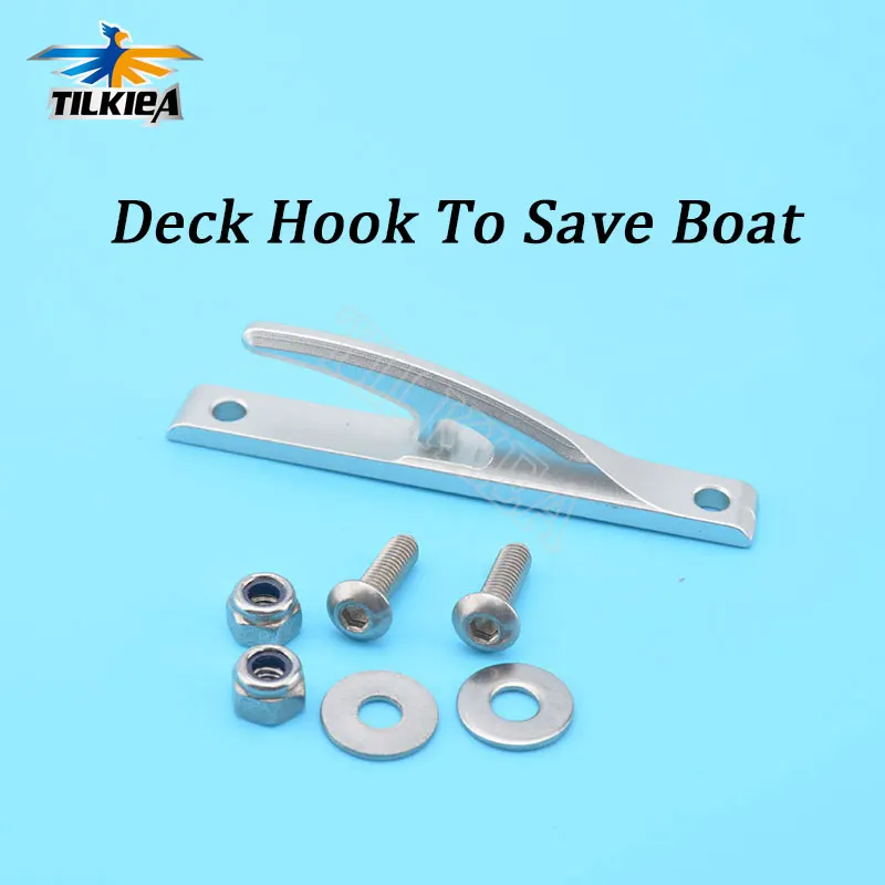 A Set Of CNC Aluminium 12x52mm / 17x80mm Deck Hook For Gas Brushless Nitro RC Model Boat Methanol Boat Hook To Save Boat
A Set Of CNC Aluminium 12x52mm / 17x80mm Deck Hook For Gas Brushless Nitro RC Model Boat Methanol Boat Hook To Save Boat