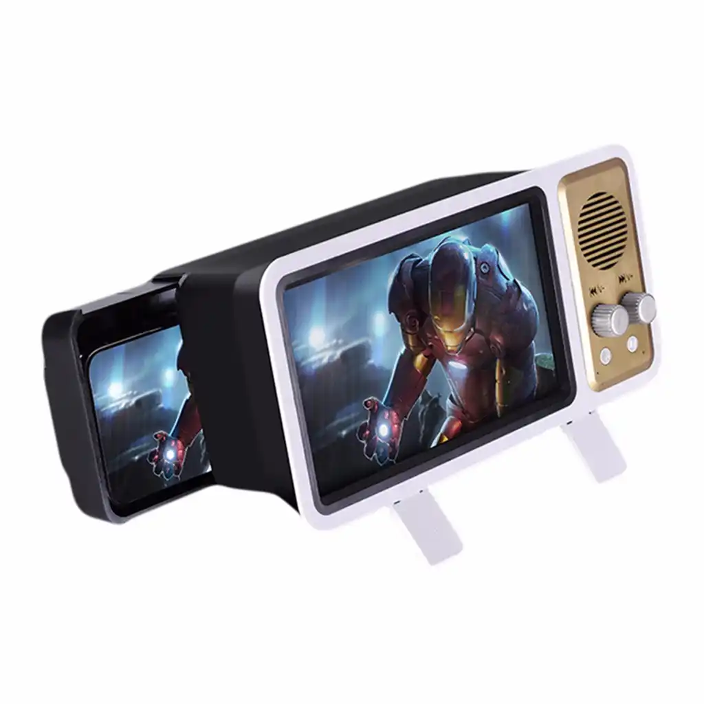 retro bluetooth phone holder