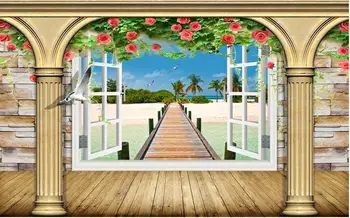 3d wallpaper custom mural non-woven Wall stickers 3 d setting wall outside the window paintings 3d photo wall mural wallpaper
3d wallpaper custom mural non-woven Wall stickers 3 d setting wall outside the window paintings 3d photo wall mural wallpaper