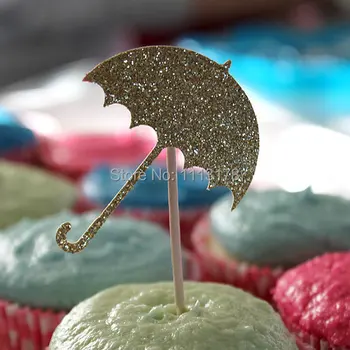 glitter Umbrella Cupcake Topper baby shower birthday food Picks wedding party cake topper decor
glitter Umbrella Cupcake Topper baby shower birthday food Picks wedding party cake topper decor