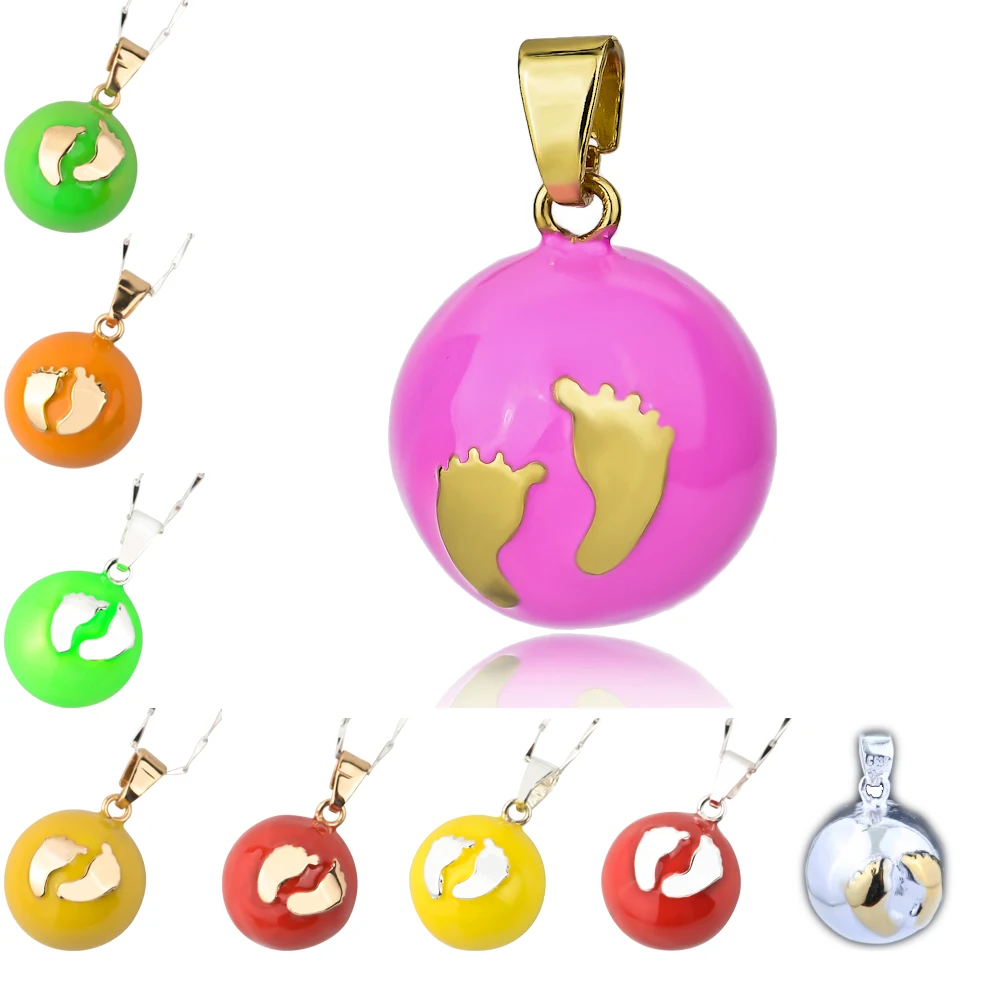 AOBOCO Harmony Ball Pendant Necklace Mexican Bola Balls Baby Caller Feet Pendants Wishing Ball Pregnancy For Woman Musical Bells
AOBOCO Harmony Ball Pendant Necklace Mexican Bola Balls Baby Caller Feet Pendants Wishing Ball Pregnancy For Woman Musical Bells