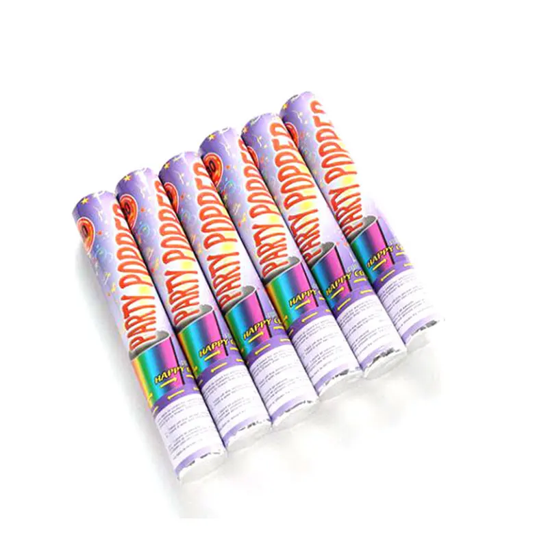 6pcs/Set Party Popper Confetti Cannons Handheld Fireworks Wedding Dance Bar Ktv Birthday New Year Celebration Spray Supplies
6pcs/Set Party Popper Confetti Cannons Handheld Fireworks Wedding Dance Bar Ktv Birthday New Year Celebration Spray Supplies