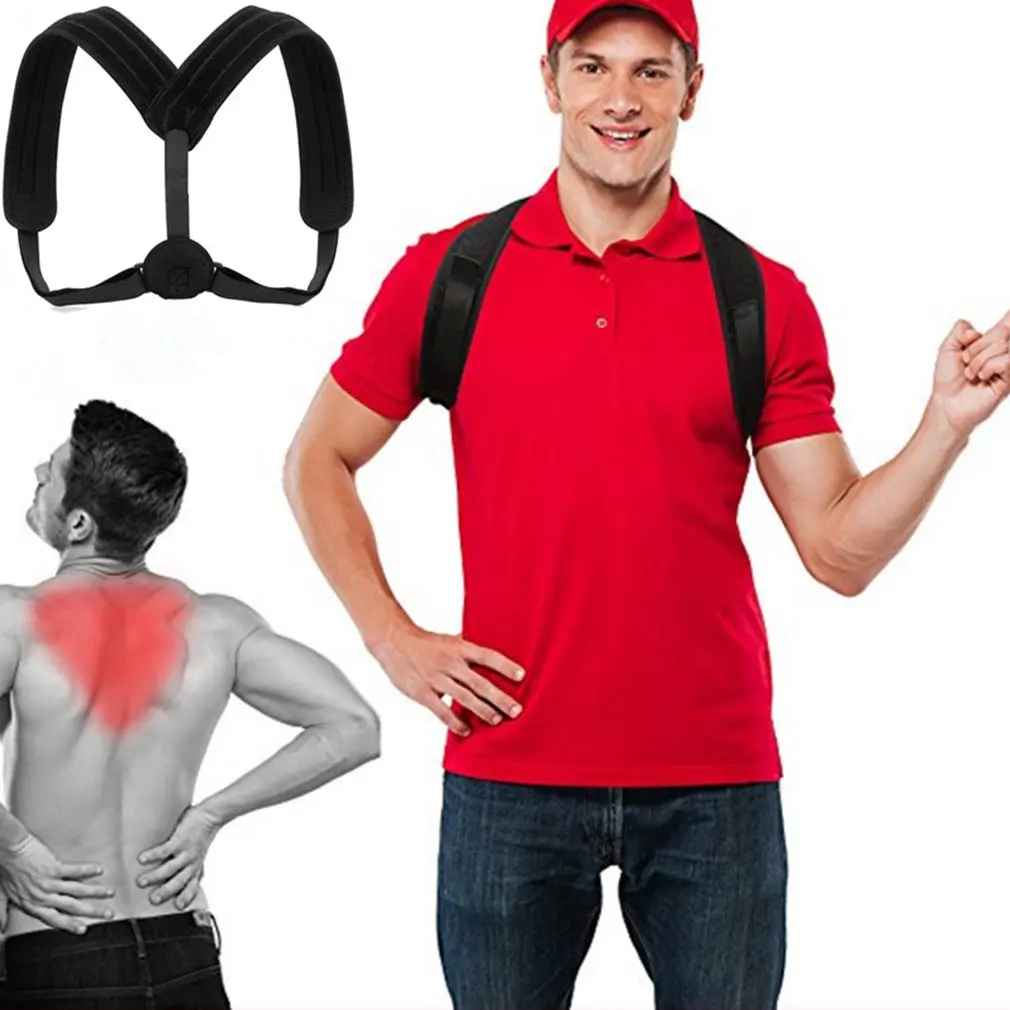 Adjustable Back Posture Corrector Shoulder Brace Support Belt Posture Correction Prevents Slouching for women men
Adjustable Back Posture Corrector Shoulder Brace Support Belt Posture Correction Prevents Slouching for women men