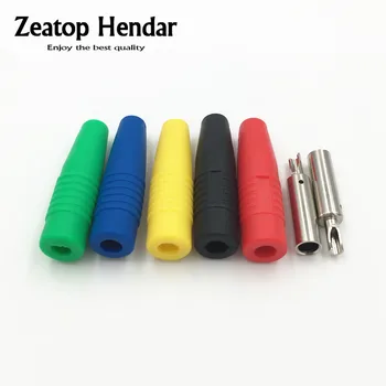 50Pcs Brass 4mm Silicone Insulated Banana Female Jack Socket Plug Connector for Test Probe Meter Instrument
50Pcs Brass 4mm Silicone Insulated Banana Female Jack Socket Plug Connector for Test Probe Meter Instrument