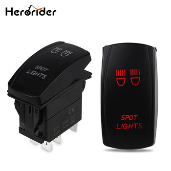 12V-24V Waterproof Car Marine Blue Boat Toggle Rocker Switch Led Light Bar Work Fog Rear On-OFF 5 Pin
12V-24V Waterproof Car Marine Blue Boat Toggle Rocker Switch Led Light Bar Work Fog Rear On-OFF 5 Pin