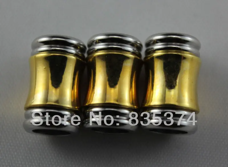 Free Shipping!50pcs cylindrical Magnetic Clasps Column Gold Plated +Silver Tone 15mmx9mm Inner Hole 6mm
Free Shipping!50pcs cylindrical Magnetic Clasps Column Gold Plated +Silver Tone 15mmx9mm Inner Hole 6mm