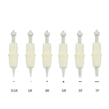 Disposable 50pcs Cartridge needle 1R/D1R/3R/5R/5F/7F Sterilized Tattoo Permanent Makeup Needle Tips Spiral port for Eyebrow lips
Disposable 50pcs Cartridge needle 1R/D1R/3R/5R/5F/7F Sterilized Tattoo Permanent Makeup Needle Tips Spiral port for Eyebrow lips