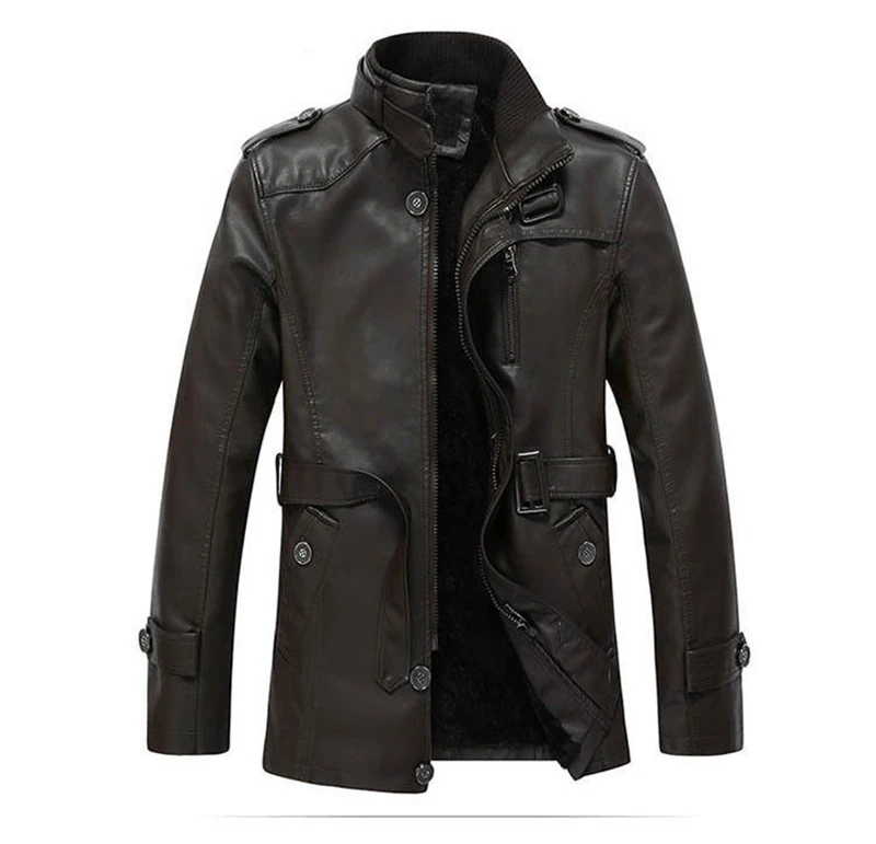 New 80s high-grade Jackets Faux Leather Jacket Mens Black Autumn Winter pu Leather Clothing Fashion business casual Outerwear
New 80s high-grade Jackets Faux Leather Jacket Mens Black Autumn Winter pu Leather Clothing Fashion business casual Outerwear