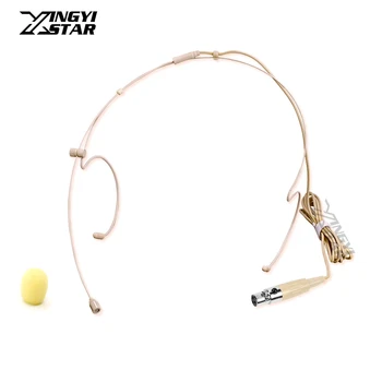 Mini XLR 3 Pins TA3F Head-mounted Earset Condenser Headset Microphone For SAMSON Wireless Beltack Transmitter UT1 ST2 T32M AL300
Mini XLR 3 Pins TA3F Head-mounted Earset Condenser Headset Microphone For SAMSON Wireless Beltack Transmitter UT1 ST2 T32M AL300