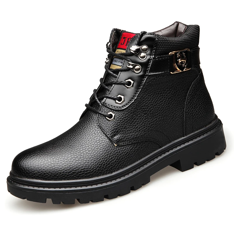 2019 Winter Man Snow Boots High Quality Genuine Leather Shoes Wool Inner Anti-slip Waterproof Boots 38-44 Man Snow Boots
2019 Winter Man Snow Boots High Quality Genuine Leather Shoes Wool Inner Anti-slip Waterproof Boots 38-44 Man Snow Boots