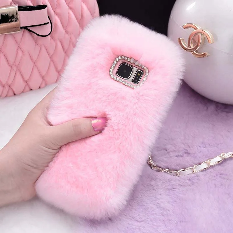 Rabbit Fur Case For Samsung J3 J5 J7 2016 2017 2018 Furry Shell Phone Cases For Samsung Galaxy S8 S9 Plus S7 Edge Note 9 8 Cover
Rabbit Fur Case For Samsung J3 J5 J7 2016 2017 2018 Furry Shell Phone Cases For Samsung Galaxy S8 S9 Plus S7 Edge Note 9 8 Cover