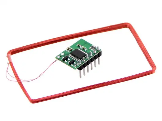 Mini 125Khz RFID Module - Pre-Soldered Antenna winder | Электроника
