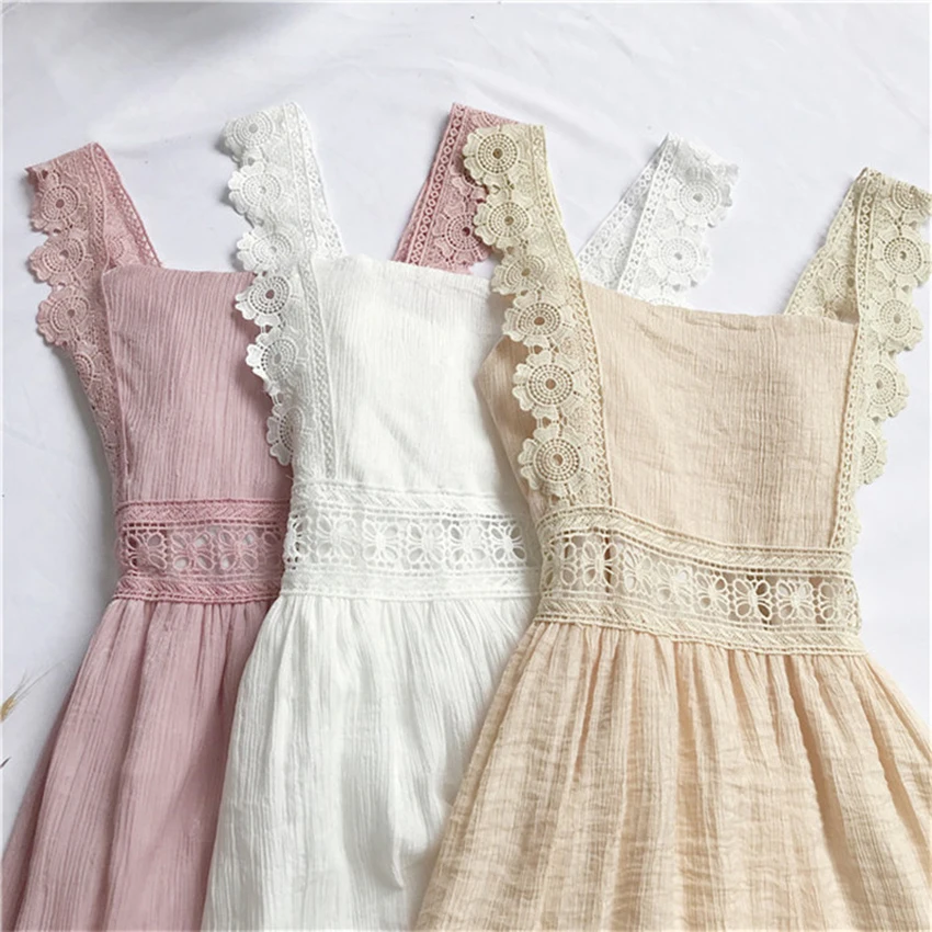 2018 New Summer Hollow Out Lace Tank Dress Women Bow Strapless Chiffon Dresses Backless Sleeveless Party Sundress Vestidos Mw446
2018 New Summer Hollow Out Lace Tank Dress Women Bow Strapless Chiffon Dresses Backless Sleeveless Party Sundress Vestidos Mw446