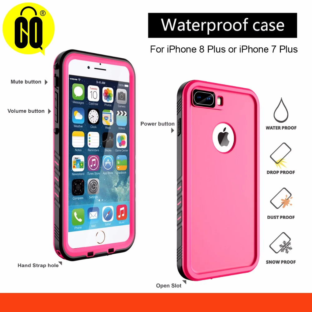 For iPhone 7/8 plus phone case Waterproof durable clear cover Fortified bumper TPU Full-body,coque Shockproof Protection fundas
For iPhone 7/8 plus phone case Waterproof durable clear cover Fortified bumper TPU Full-body,coque Shockproof Protection fundas