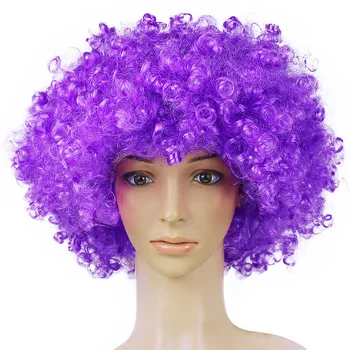 10pcs Free Shipping Fans Explosive Head Wig Dance Bar Wedding Party Dress Performance Props Wig Fluffy Funny Clown Wig Caps
10pcs Free Shipping Fans Explosive Head Wig Dance Bar Wedding Party Dress Performance Props Wig Fluffy Funny Clown Wig Caps