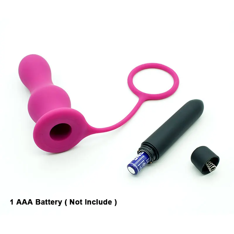 Fantasy Anal Vibrator For Man 10 Speeds Prostate Massage Silicone Sex Toys For Men Delay Climax Butt Plug Masturbator