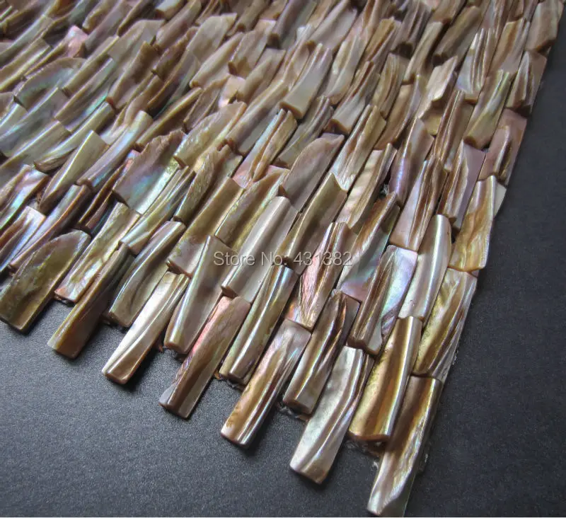 3D кирпичная перламутровая мозаика в виде H винтажные обои | Обустройство дома