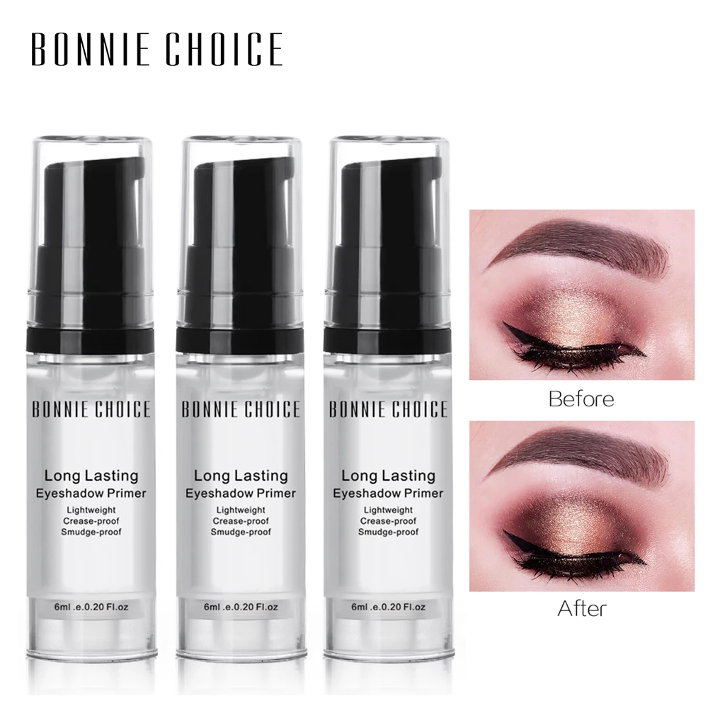 BONNIE CHOICE Eye Shadow Primer Make Up Base Natural Professional Cosmetic Eyeshadow Makeup Cream Long-lasting Waterproof
BONNIE CHOICE Eye Shadow Primer Make Up Base Natural Professional Cosmetic Eyeshadow Makeup Cream Long-lasting Waterproof