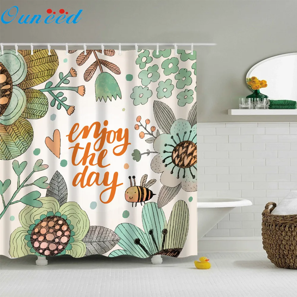 Ouneed Shower Curtains @ Cartoon landscape bath Curtain with Hooks Various cute printing Waterproof Bathroom Shower Curtain 2019
Ouneed Shower Curtains @ Cartoon landscape bath Curtain with Hooks Various cute printing Waterproof Bathroom Shower Curtain 2019