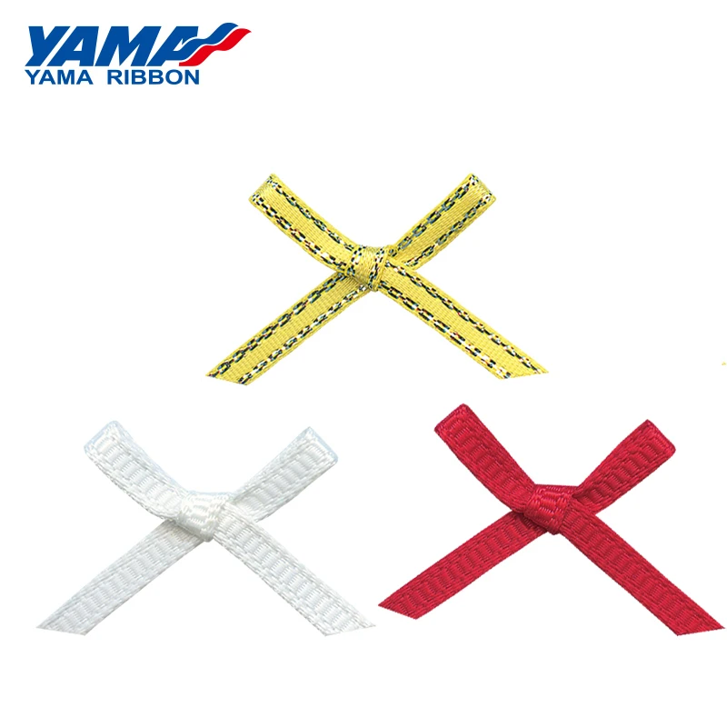 YAMA Hand-Tied Bow Wide 32mm±3mm High 20mm±3mm 200pcs/bag Made Of Glitter Grosgrain Satin Ribbon for Craft Wedding Hair Bows
YAMA Hand-Tied Bow Wide 32mm±3mm High 20mm±3mm 200pcs/bag Made Of Glitter Grosgrain Satin Ribbon for Craft Wedding Hair Bows