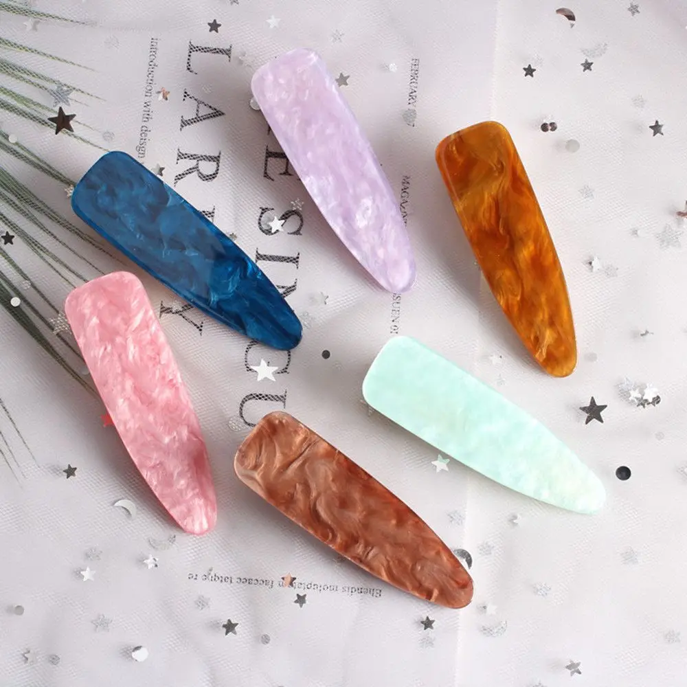 Fashion New Women Marble Pattern Acetic Acid Hairpin Geometric Water Drop Hair Clip Barrette Hairband Hair Accessories Drop ship
Fashion New Women Marble Pattern Acetic Acid Hairpin Geometric Water Drop Hair Clip Barrette Hairband Hair Accessories Drop ship