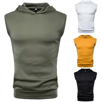 Mens Muscle Hoodie Tank Tops Sleeveless Bodybuilding Gym Workout Fitness Shirts Vest Masculina Tops Men's Clothing
Mens Muscle Hoodie Tank Tops Sleeveless Bodybuilding Gym Workout Fitness Shirts Vest Masculina Tops Men's Clothing