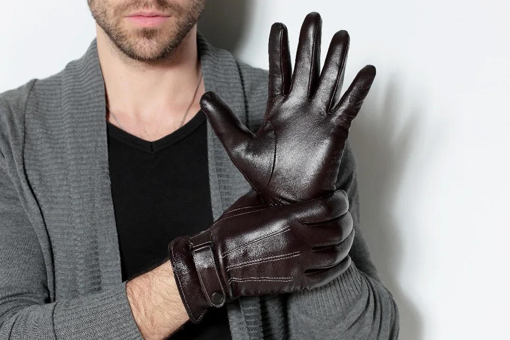 Leather glove play