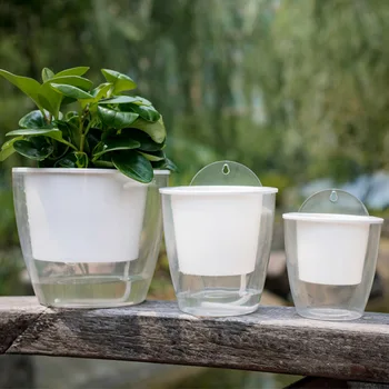 1pcs Auto Irrigate Flower Pot Vase Automatic Watering Planter Lazy Planting Round Water Storage Basin Home Decor Garden Pots
1pcs Auto Irrigate Flower Pot Vase Automatic Watering Planter Lazy Planting Round Water Storage Basin Home Decor Garden Pots