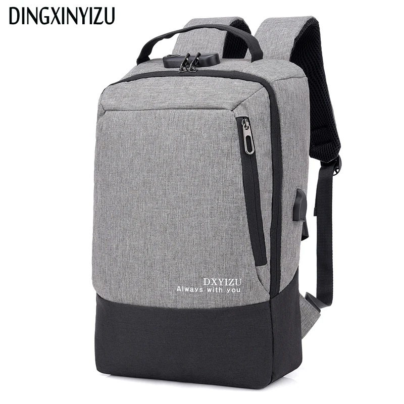 DINGXINYIZU Men 15.6 inch Laptop Backpacks External USB Charge School Travel Anti Theft Backpack Male Nylon Casual Schoolbag
DINGXINYIZU Men 15.6 inch Laptop Backpacks External USB Charge School Travel Anti Theft Backpack Male Nylon Casual Schoolbag