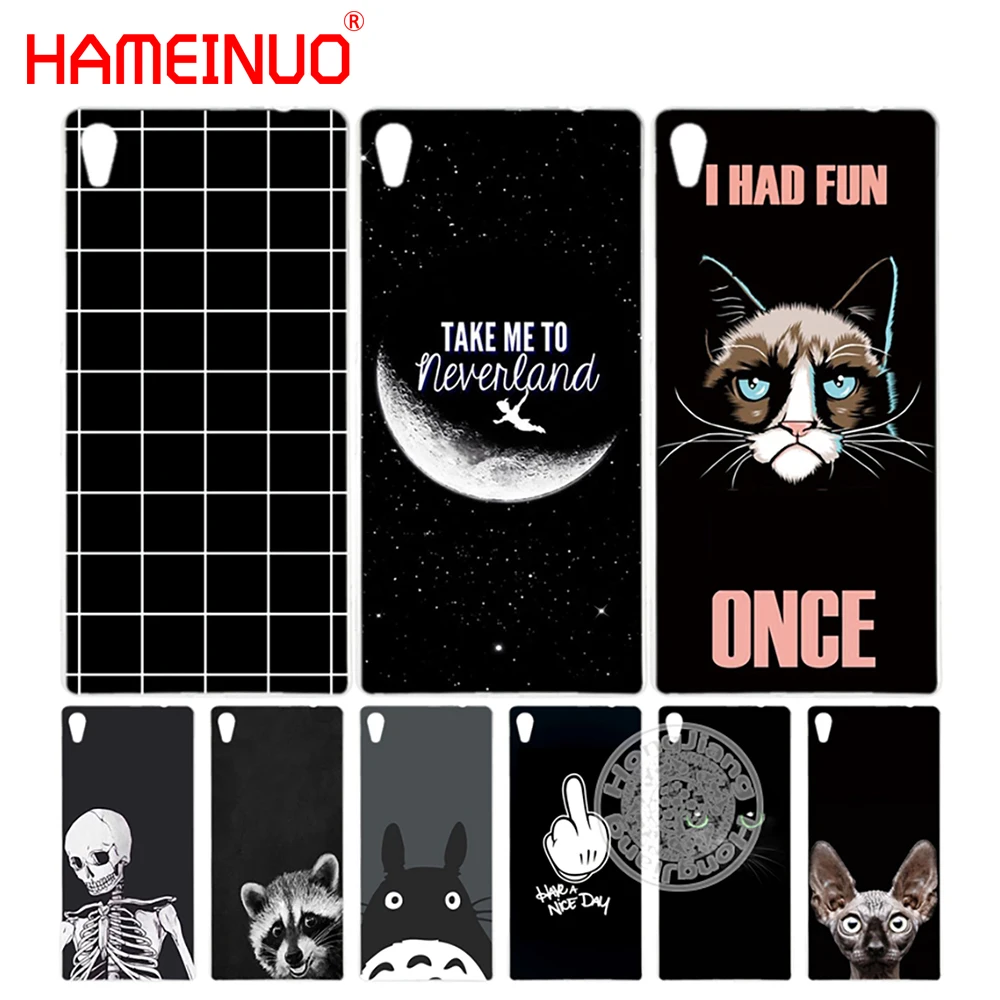 HAMEINUO black simple design fashion cat skull Cover Case for sony xperia C6 XA1 XA ULTRA XP L1 X compact XR/XZ/XZS PREMIUM
HAMEINUO black simple design fashion cat skull Cover Case for sony xperia C6 XA1 XA ULTRA XP L1 X compact XR/XZ/XZS PREMIUM