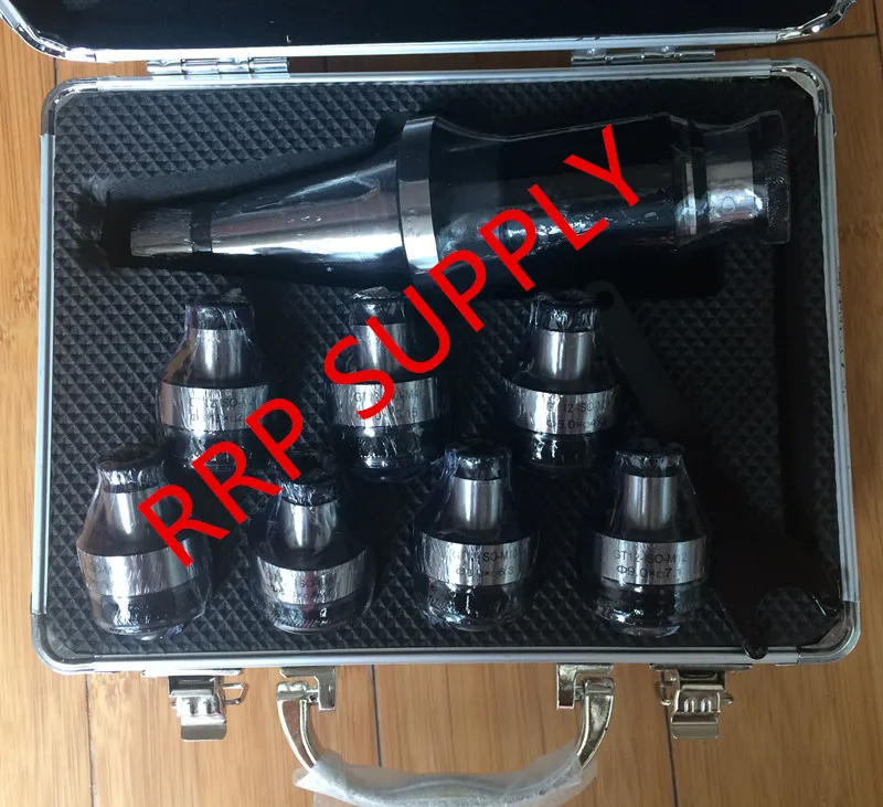 ISO30/NT30 Taper, GT12 M3-M12 tapping collet chuck set,Integrated ISO30/NT30 arbor to ensure high precision, use on tailstock
ISO30/NT30 Taper, GT12 M3-M12 tapping collet chuck set,Integrated ISO30/NT30 arbor to ensure high precision, use on tailstock