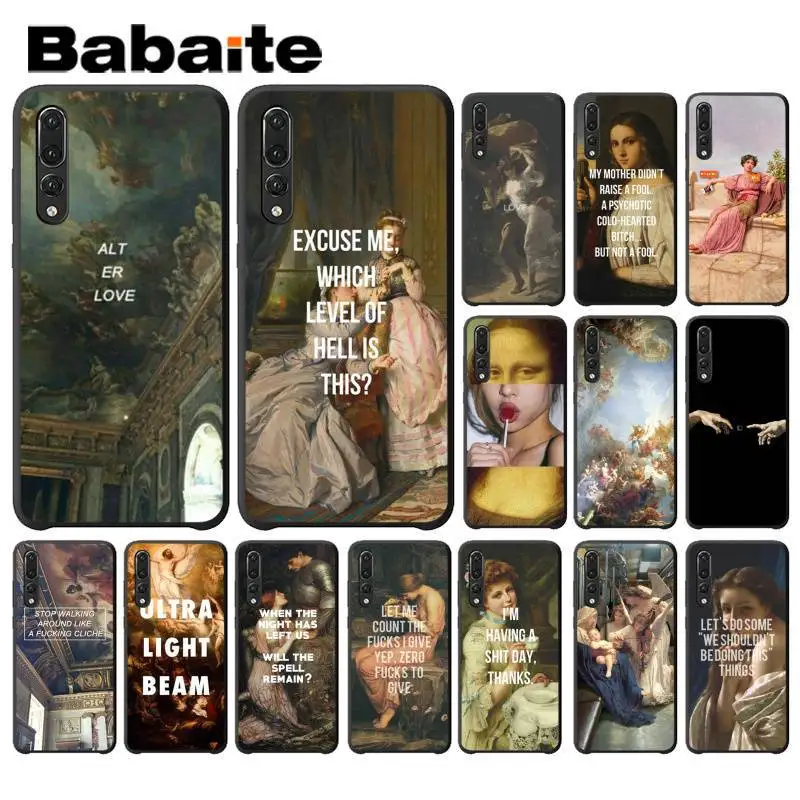 Babaite Retro oil Pattern painting Vintage Phone Case Cover for Huawei P9 P10 Plus Mate9 10 Mate10 Lite P20 Pro Honor10 View10
Babaite Retro oil Pattern painting Vintage Phone Case Cover for Huawei P9 P10 Plus Mate9 10 Mate10 Lite P20 Pro Honor10 View10