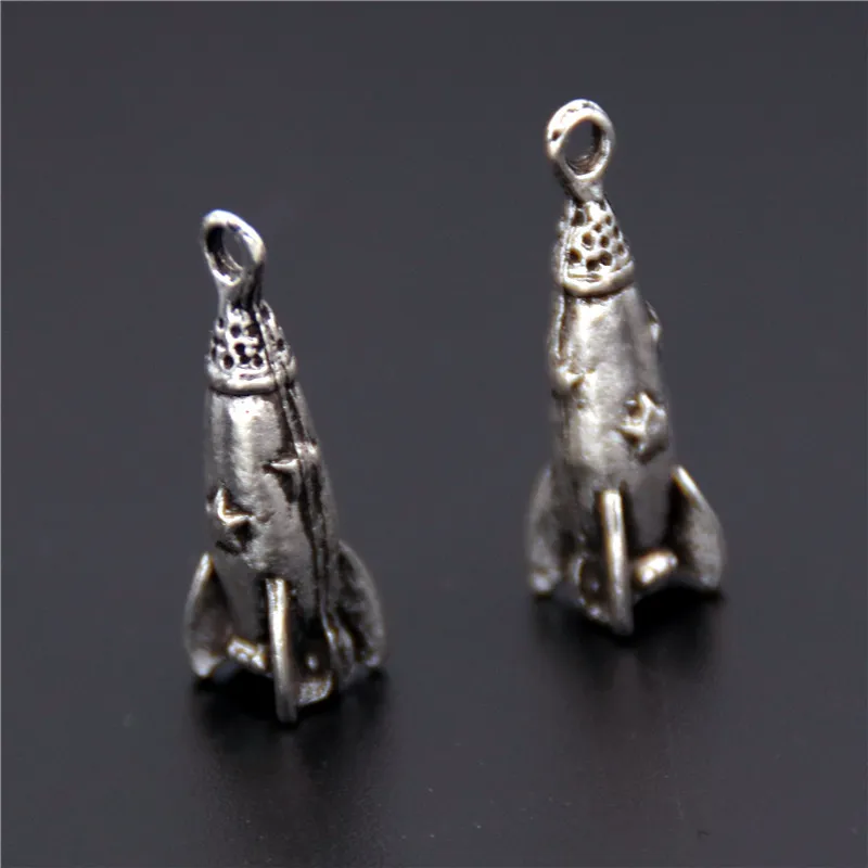 5pcs Tibetan Silver Color Rocket Charms Pendants For Necklace Bracelet Jewelry Making DIY Handmade A2472
5pcs Tibetan Silver Color Rocket Charms Pendants For Necklace Bracelet Jewelry Making DIY Handmade A2472