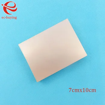 Copper Clad Laminate One Single Side Plate CCL 10x7cm 1.4mm Bakelite Universal Board Practice PCB DIY Kit 100*70*1.4mm
Copper Clad Laminate One Single Side Plate CCL 10x7cm 1.4mm Bakelite Universal Board Practice PCB DIY Kit 100*70*1.4mm