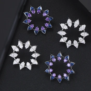 GODKI Trendy Luxury Flower Stud Earring for women Wedding Imitation Pearl Cubic Zircon CZ Dubai Bridal Earring Bohemian Hot 2019
GODKI Trendy Luxury Flower Stud Earring for women Wedding Imitation Pearl Cubic Zircon CZ Dubai Bridal Earring Bohemian Hot 2019