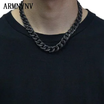 ARMNVNV 1.3cm Hip Hop Gold Color Zircon Iced Out Crystal Miami Cuban Chain Necklace HOT SELLING THE HIP HOP KING
ARMNVNV 1.3cm Hip Hop Gold Color Zircon Iced Out Crystal Miami Cuban Chain Necklace HOT SELLING THE HIP HOP KING