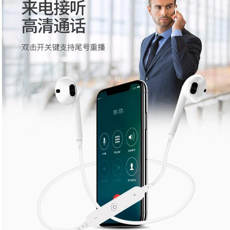 white Earphone Sport Wireless Headphone Bluetooth Headset Handsfree for M3 MOBILE MAGICON MARSHALL
white Earphone Sport Wireless Headphone Bluetooth Headset Handsfree for M3 MOBILE MAGICON MARSHALL